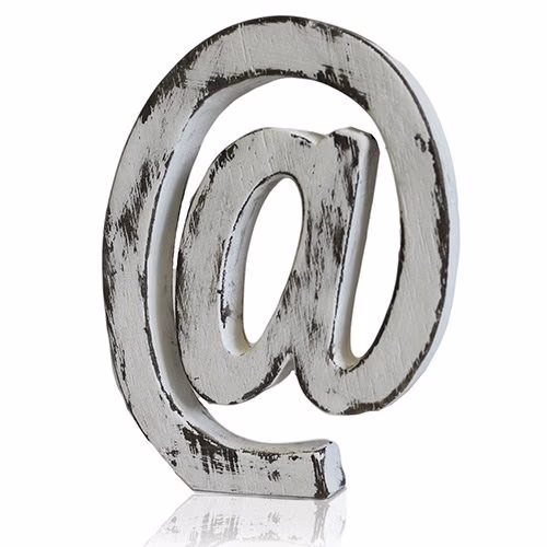 Shabby Chic Buchstaben - @