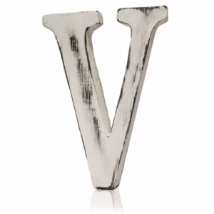 Shabby Chic Buchstaben - V