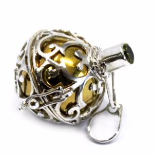 Ängelklocka i Silver - Helande - 23mm