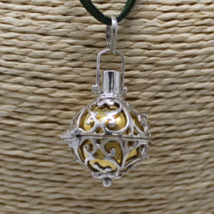 Ängelklocka i Silver - Helande - 23mm