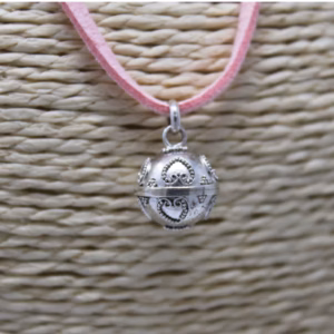 Zilveren Engelenbel - Liefde - 12mm