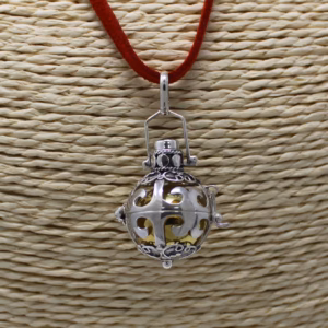 Silver Angel Bell - Magic - 18mm