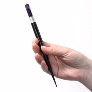 Heilstab - Rosenquarz - Steinquarz - Amethyst