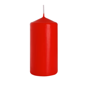 Stumpenkerze - Red - 60x120mm