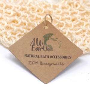 Éponge et Gommage en Sisal - Gant Exfoliant