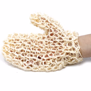 Éponge et Gommage en Sisal - Gant Exfoliant