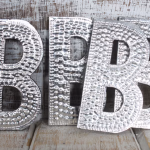 Petites Lettres en Aluminium - B