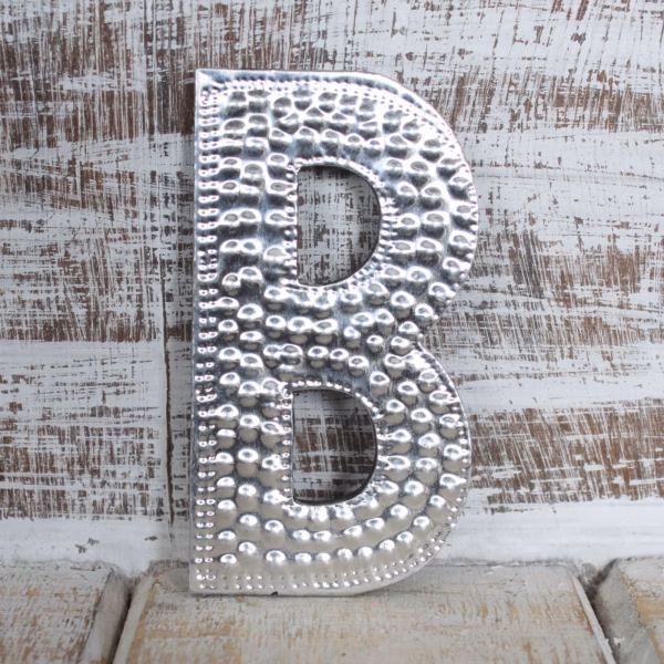Petites Lettres en Aluminium - B
