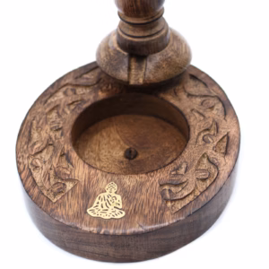 Brûleur à Reflux en Bois de Manguier - Brass Buddha - Petit