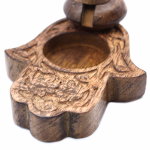 Sm Mango Wood Tilbakestrømning Burner - Hamsa