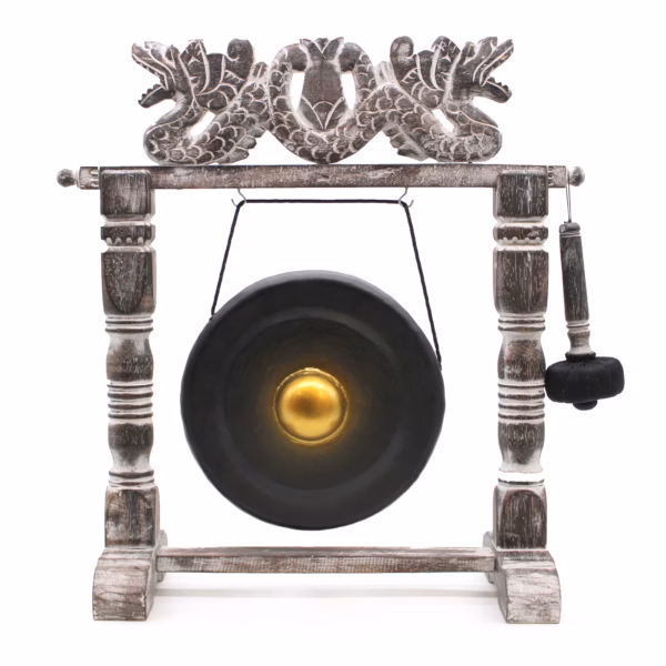 Gong sur Pied - Noir - Petit
