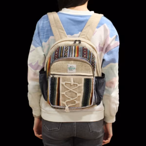 Hanfrucksack im Seil - Und Taschenstil - Klein