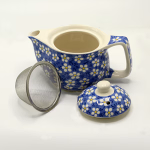 Kruiden Theepot - Blauwe Madelief - Klein