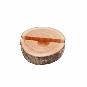 Soporte para el Móvil Pequeño de Tronco (Ranura Completa) - Natural
