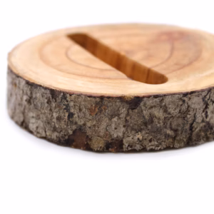 Soporte para el Móvil Pequeño de Tronco (Ranura) - Natural