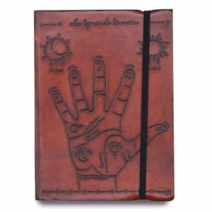 Notebook with Strap - Palmistry - Small