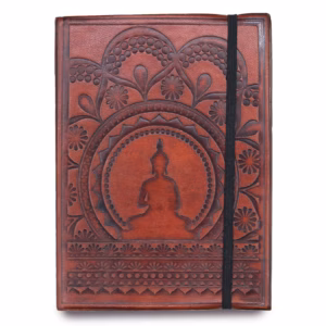 Notebook with Strap - Tibetan Mandala - Small