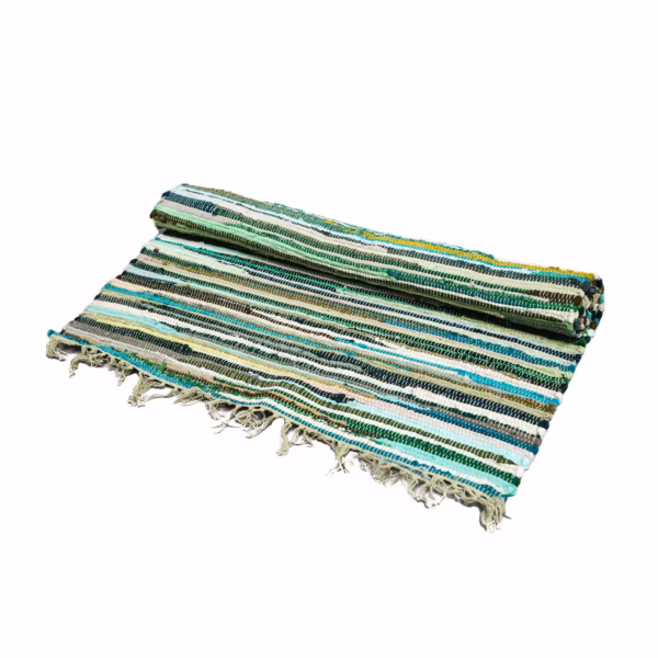 Alfombra Pequeña - Calidad Premium - Verdes Naturales