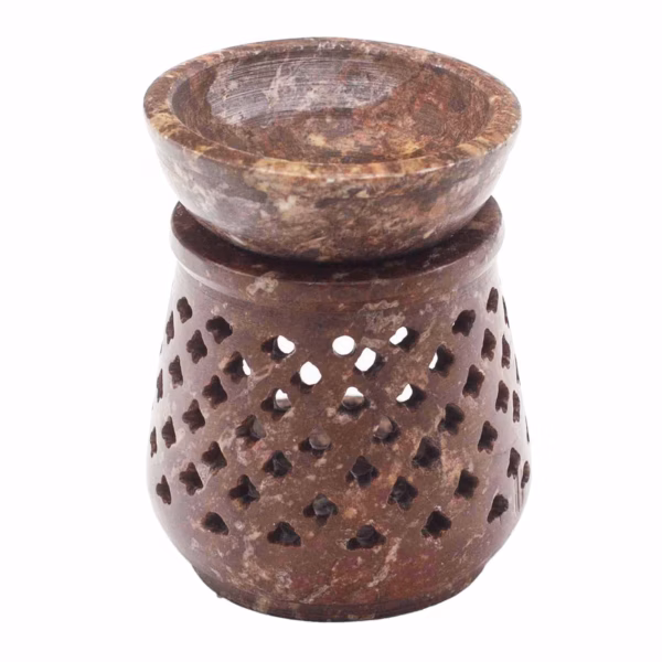 Speckstein - Ölbrenner 8cm - Klassisch - Klein