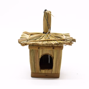 Caja Pequeña Cuadrada para Pájaros - Pequeño