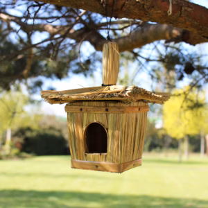 Caja Pequeña Cuadrada para Pájaros - Pequeño