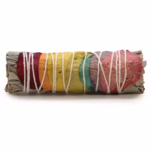 Smudge Stick - 7 Chakras Rose Petals Salvie 10cm (Chakra)