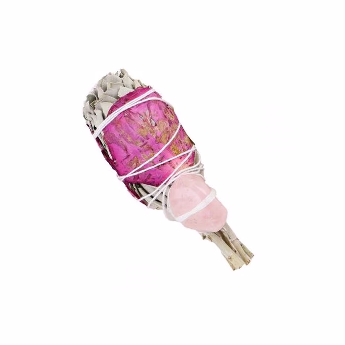 Smudge Stick - Love Spirit Sage - 10cm 1 Smudge Stick - Love Spirit Sage - 10Cm