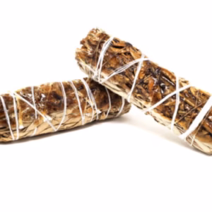 Smudge Stick - Hvid Salvie og Kopalharpiks 10cm