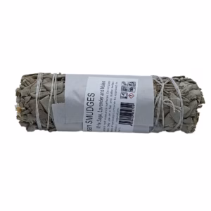 Smudgestick - Witte Salie, Lavendel en Koningskaars