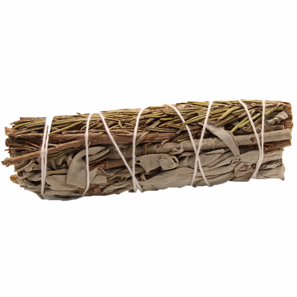 Smudge Stick - Weißer Salbei & Rosmarin - 10cm 3 Smudge Stick - Weißer Salbei &Amp; Rosmarin - 10Cm