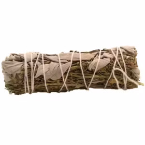 Sage Smudge Stick - Hvit Salvie og Ruda 10cm