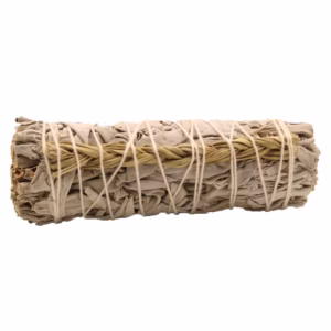 Sage Smudge Stick - Hvit Salvie og Søtgras 10cm