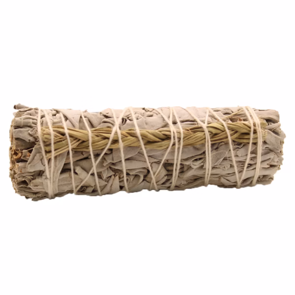 Smudge Stick - Hvid Salvie og Sødgræs 10cm