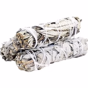Sage Smudge Stick - Hvit Salvie og Yerba Santa 10cm