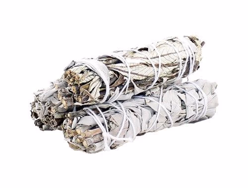 Sage Smudge Stick - Hvit Salvie og Yerba Santa 10cm