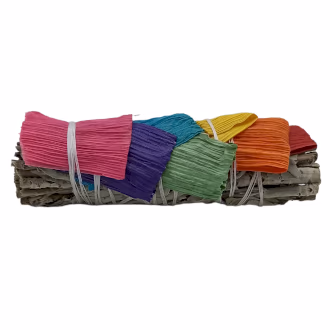 Smudge Stick - Vit Salvia och 7 Majsblad