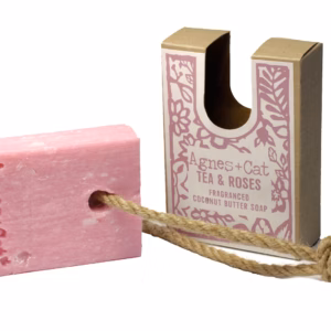 Savon sur Corde - Thé et Roses