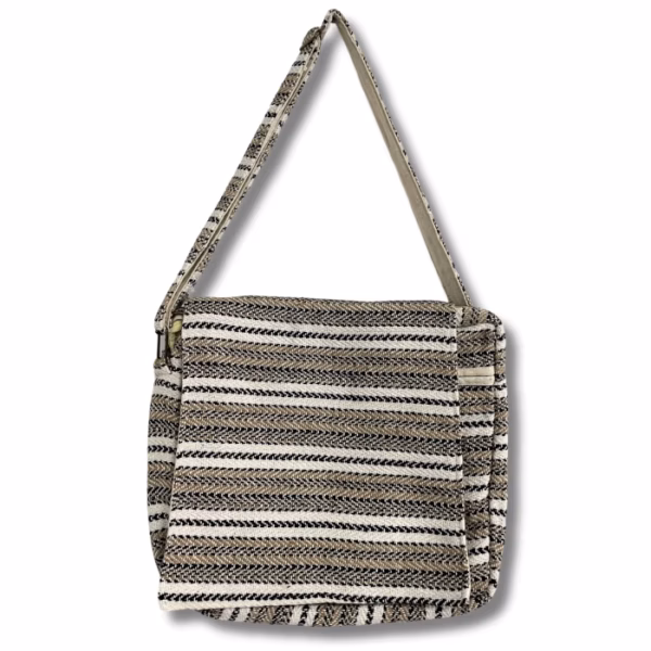 Bolso para Portátil Banjar - Crema Suave y Gris