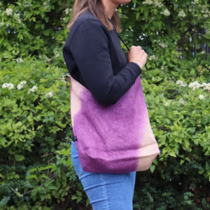 Zachte Blend Schoudertas - Antiek Fuchsia