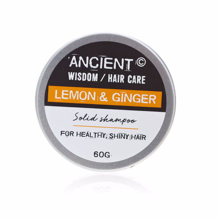 Solid Sjampobar 60g - Lemon Ginger 3 Solid Sjampobar 60G - Lemon Ginger