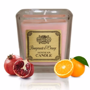 Soybean Candle - Pomegranate & Orange