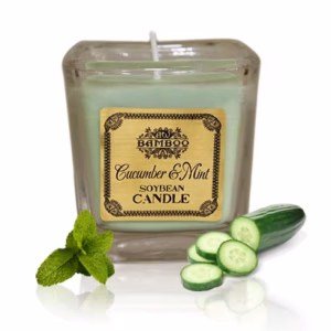 Soybean Jar Candle - Cucumber & Mint