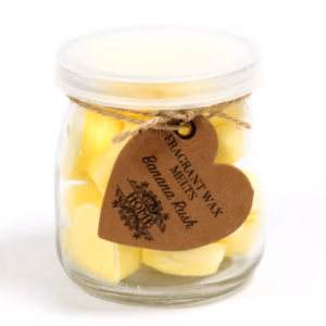 Coeurs Fondants Cire de Soja - Banane