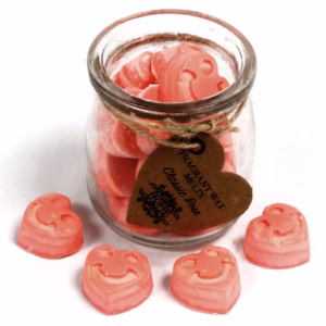 Coeurs Fondants Cire de Soja - Rose Classique