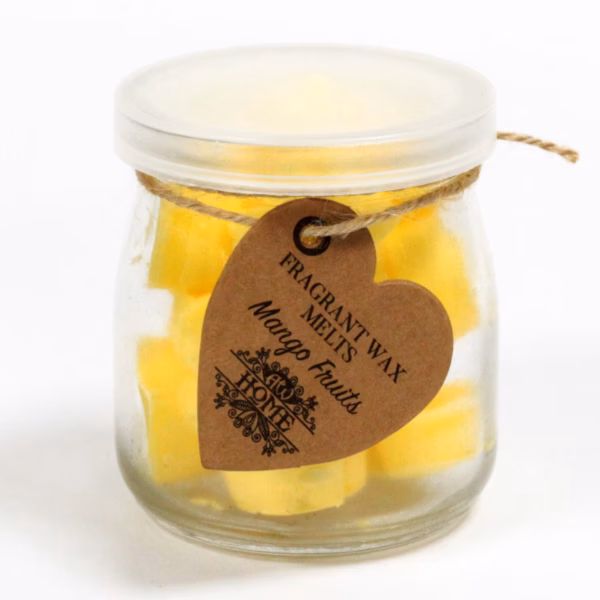 Doftande Sojavaxer i Burk - Mango