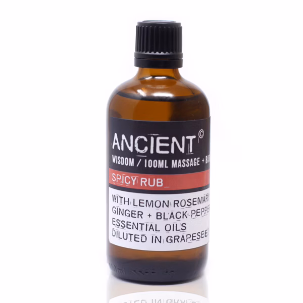 Spicy Rub Massasjeolje - 100ml