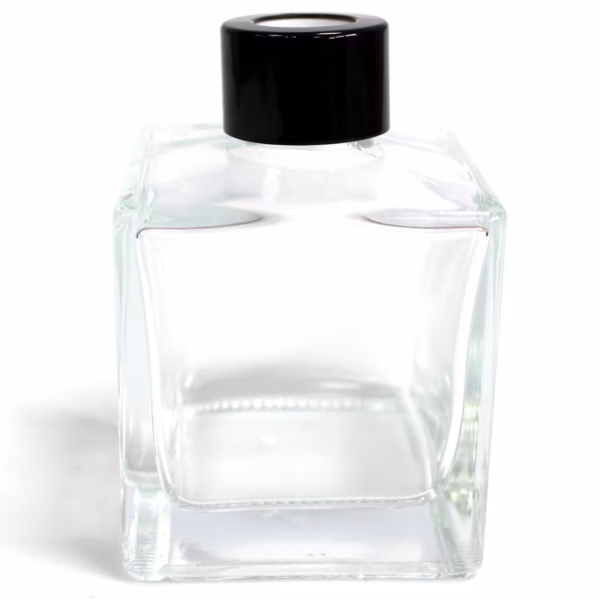 Fyrkantig Flaska För Doftpinnar med Lock - 200ml