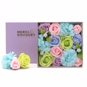 Quadratische Box - Baby Blessings - Blues