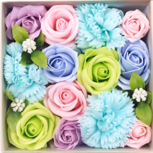 Quadratische Box - Baby Blessings - Blues
