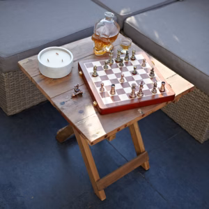 Square Folding Coffee Table - 50x50cm